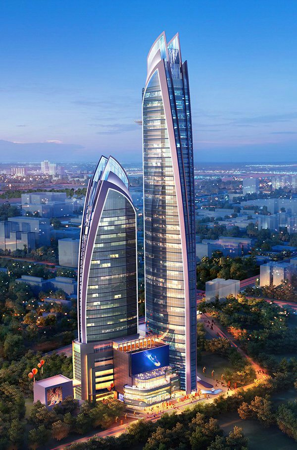 The pinnacle is Africa’s tallest building 