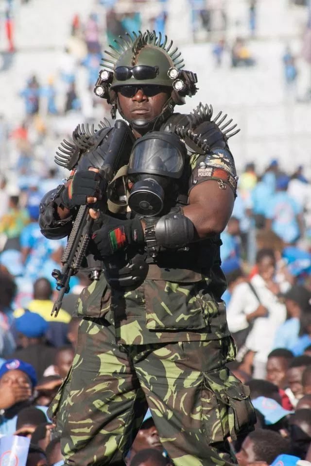 Malawi’s Presidential Bodyguard Dubbed World’s Scariest [Photo]