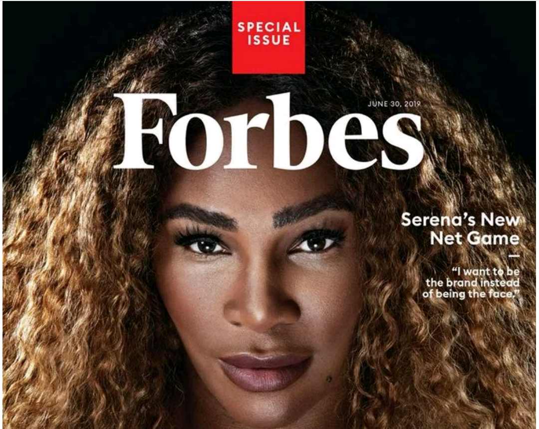 Forbes: Serena Williams  Revealed as ’ Highest Paid Female Athlete' 4th Year In A Row