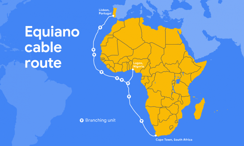 Google launches Equiano, an undersea cable system serving Africa