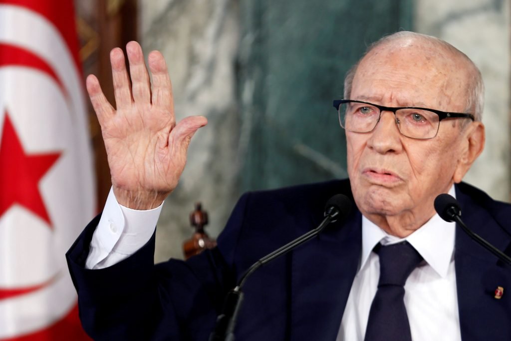 Tunisia president Beji Caid Essebsi dies at 92