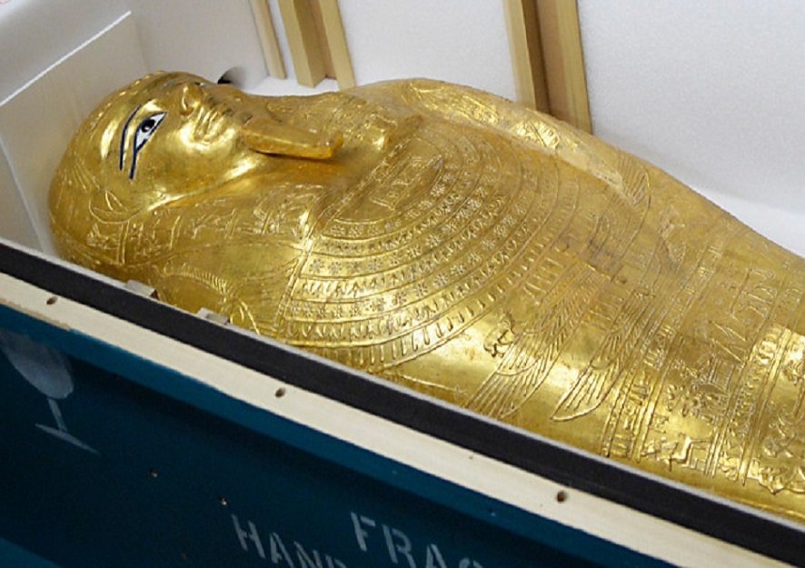U.S. Museum finally Returns Stolen Gold Coffin of Ancient Priest Worth $4m
