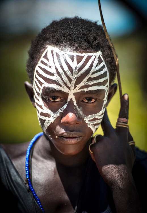 Face Painting in Africa 