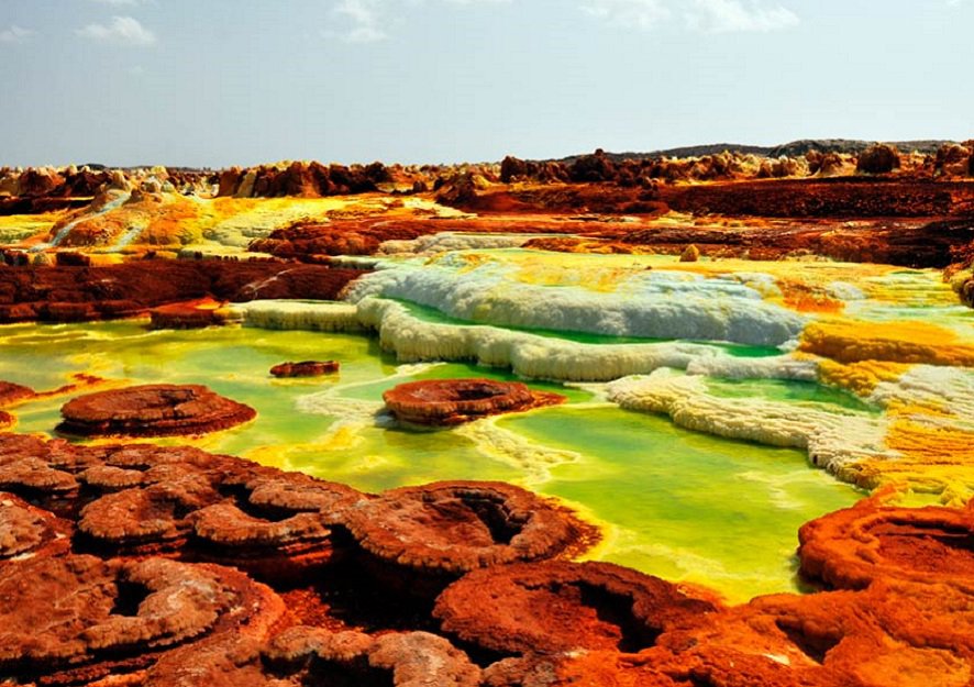 The Dallol Pond: The One place on Earth Where no Life can Exist is in Ethiopia 