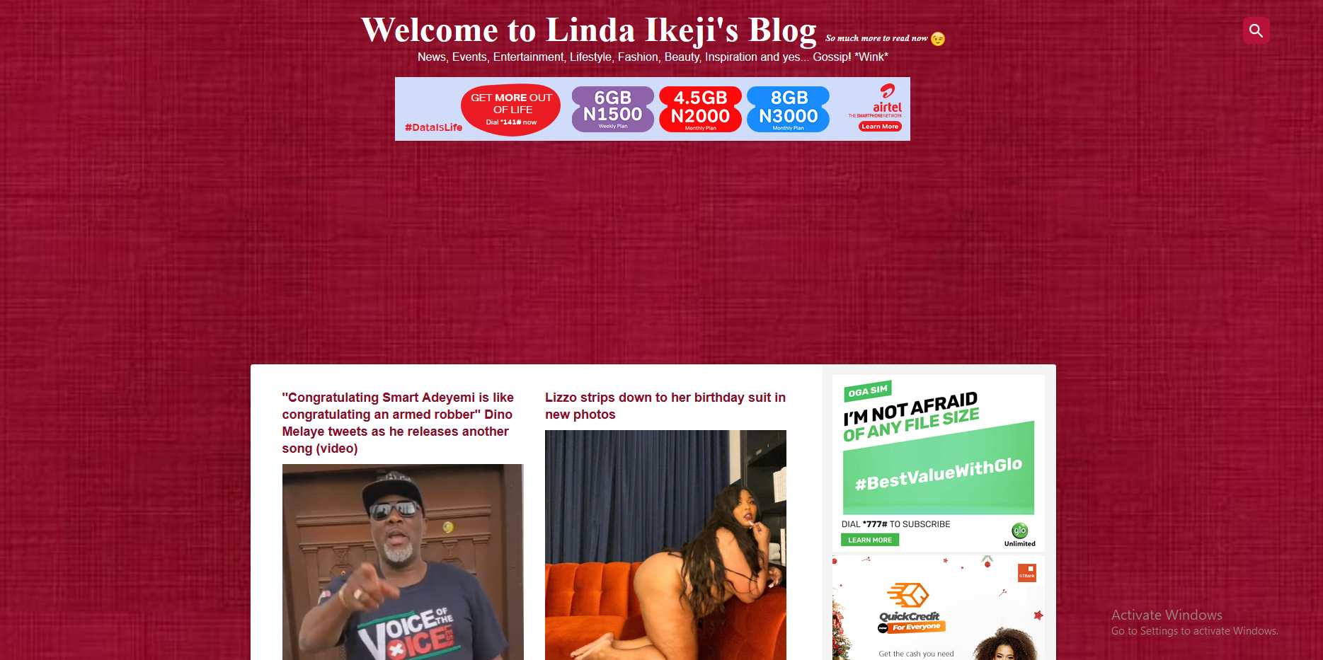 lindaikeji is the most visited news website in Nigeria 2021
