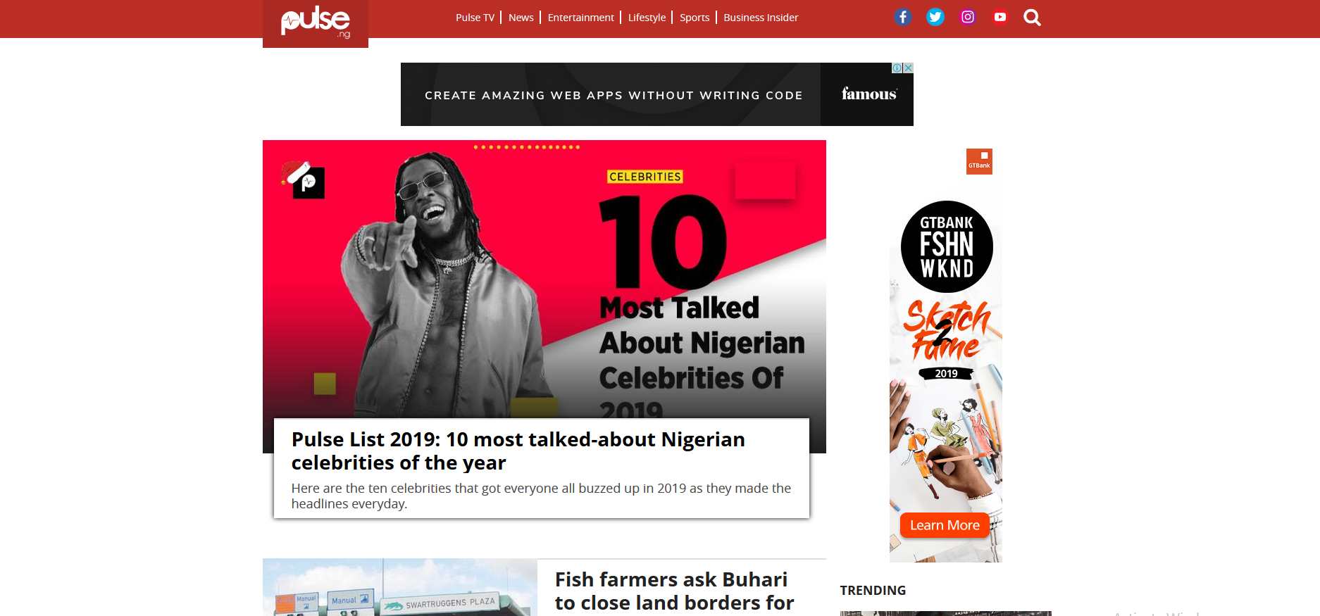 News website in Nigeria 2021