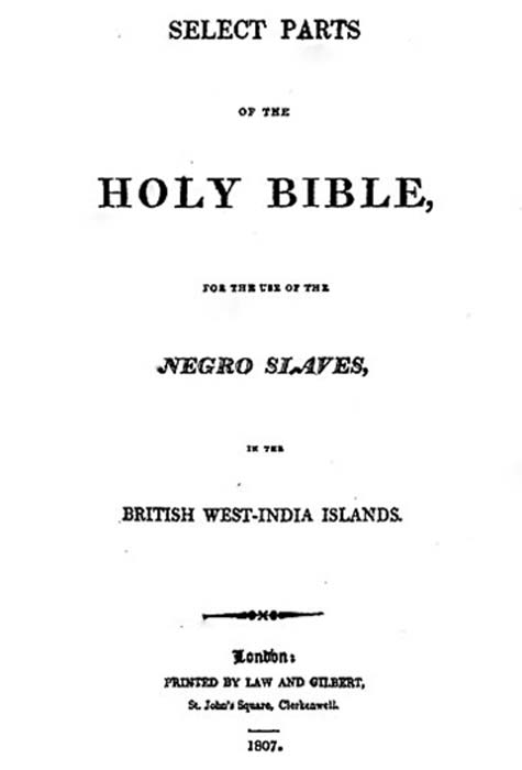 Rare ‘Slave Bible’ 