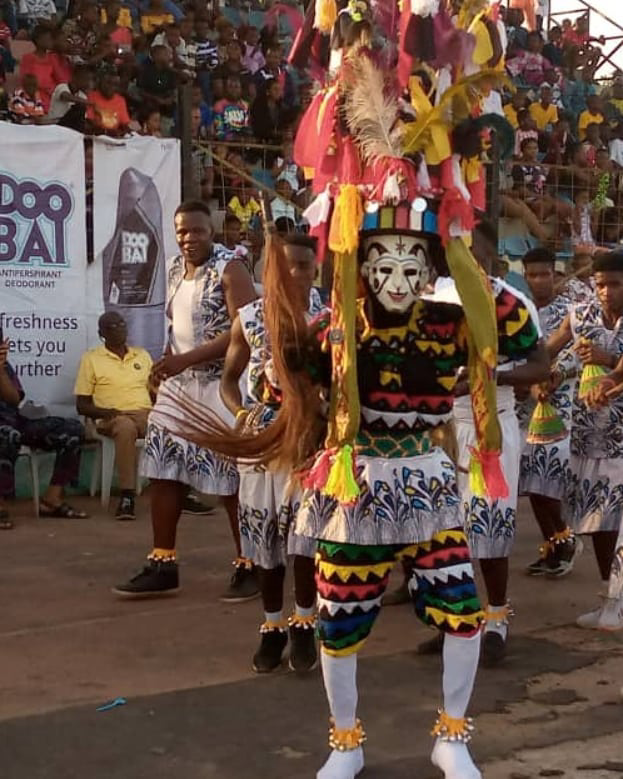 Ada mma Masquerade in Golibe Festival Onitsha
