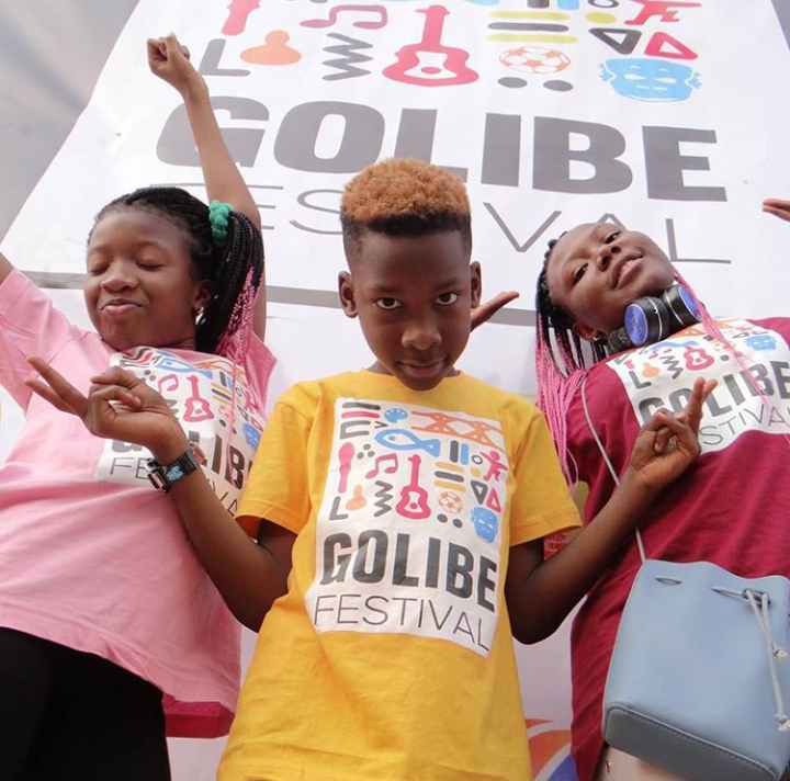 Kids at Golibe Festival Onitsha