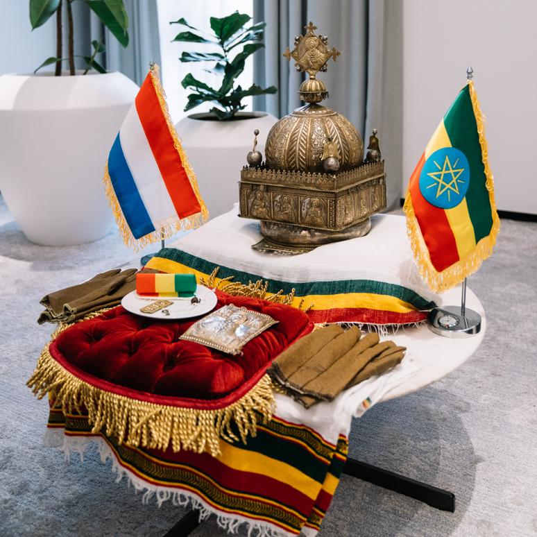 Ethiopian 18th Century Crown Hidden in Netherland for 21 Years Finally Returns Home 