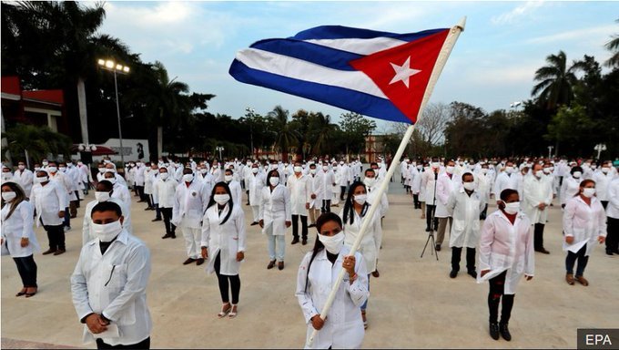 Over 200 Cuban Doctors Land In South Africa To Help Fight Coronavirus