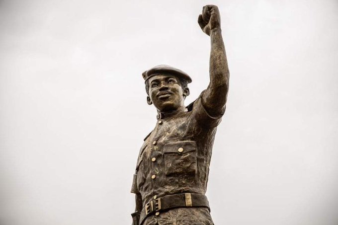 New Statue of Revolutionary African Icon Thomas Sankara Unveiled in Burkina Faso