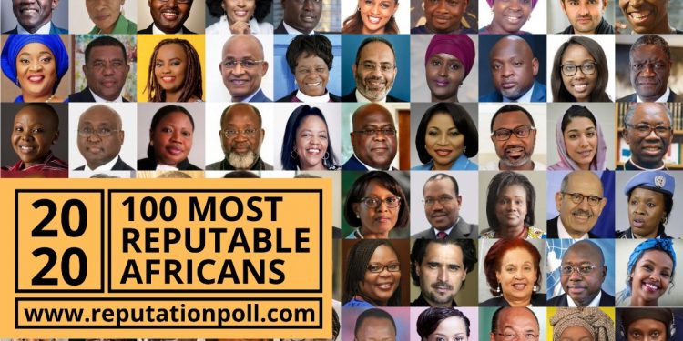 According To Reputation Poll International (PI), These Are The 100 Most Reputable Africans In 2020