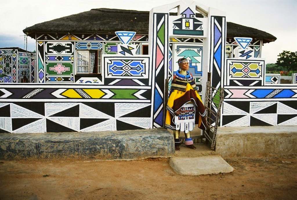 The Ndebele people of Southern Africa