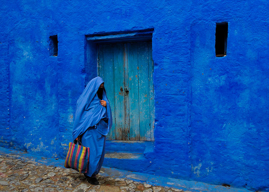 The Vivid Blue Houses of Morocco