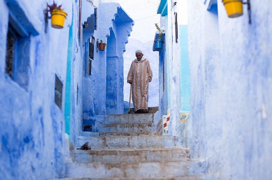The Vivid Blue Houses of Morocco