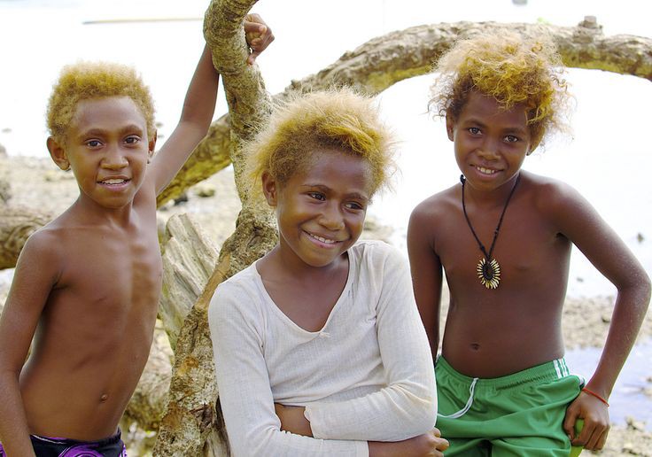 Melanesians: Meet The World’s Only Black Blond Population