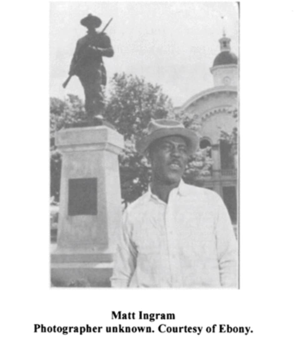 Matt Ingram, the Black Man Who Was Convicted in 1951 for Staring at a White Woman From 75 Feet Away