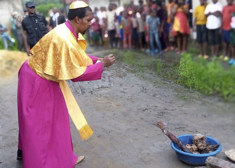 Revd Paul Obayi – Meet The Nigerian Priest Saving Igbo Deities from the bonfires