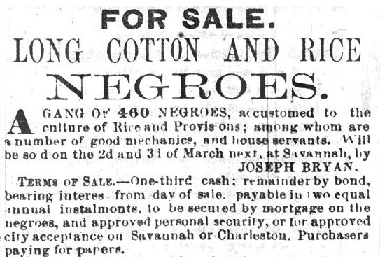 The great slave auction of 1859