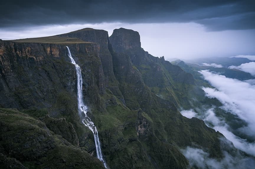 Tugela falls in South Africa is the tallest waterfall in the world 
