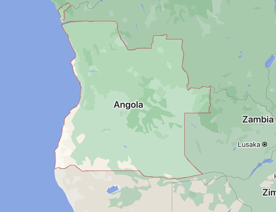 Angola is the 7th biggest African country