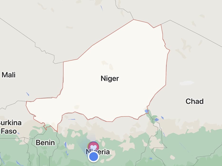 Niger is the 6th biggest country in Africa