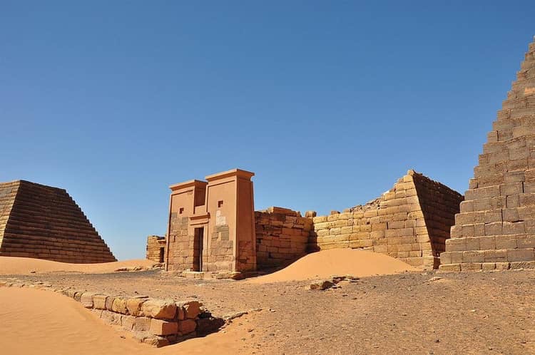 Pyramids of Meroë 