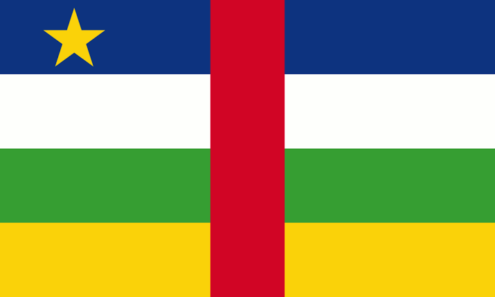 Central Africa Republic flag 