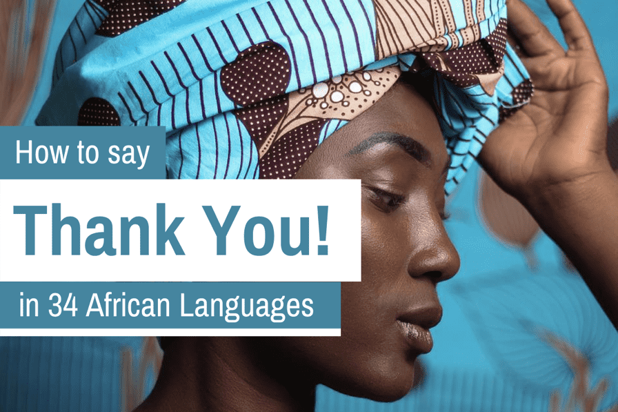 How to say thank you in African languages 