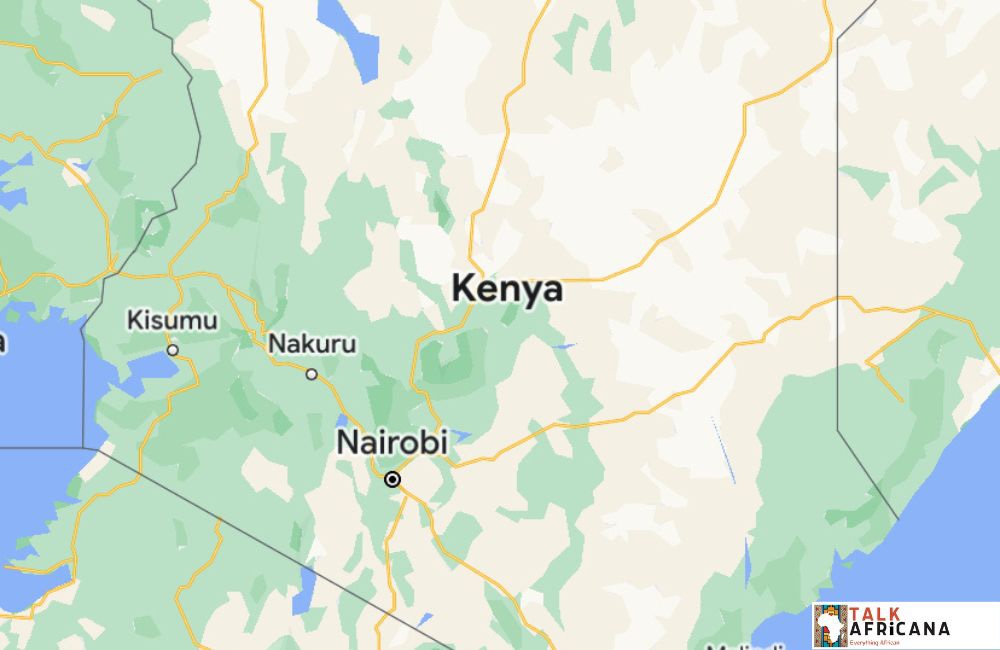 Map of kenya