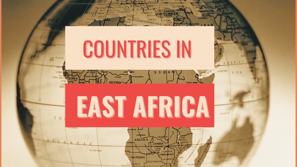 Countries in East Africa, their Capitals and Population