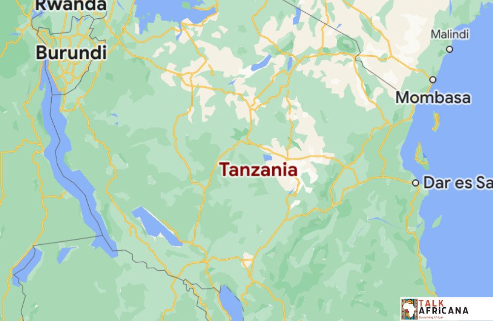 Map of Tanzania 