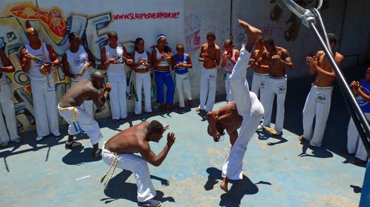 Practitioners of Capoeira 