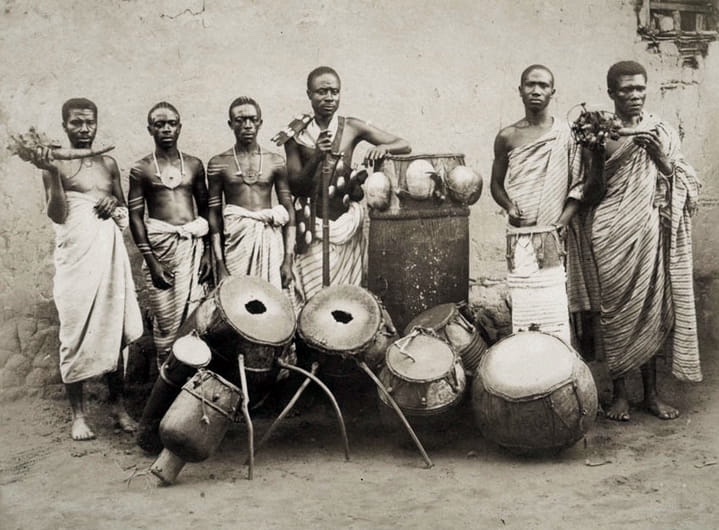 Akan Drum in the British Museum