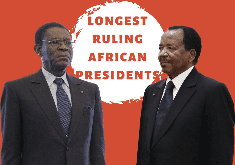 Top 10 Current Longest Serving Presidents in Africa, 2021