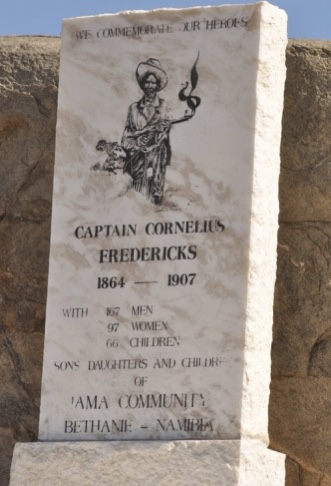 Cornelius Frederiks the Namibian hero