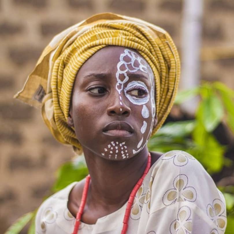 Yoruba Face Painting Designs