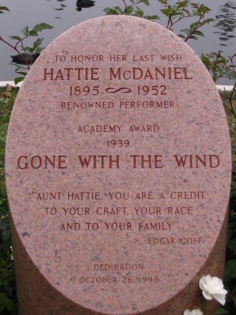 Hattie mcdaniel resting place in Hollywood Cemetery 