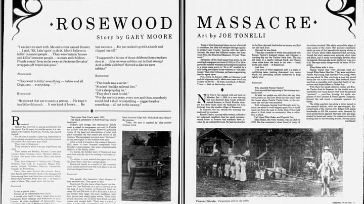 Rosewood Massacre of 1923